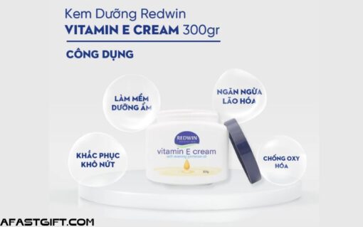 Kem Dưỡng Ẩm Redwin Vitamin E Cream 300g Úc